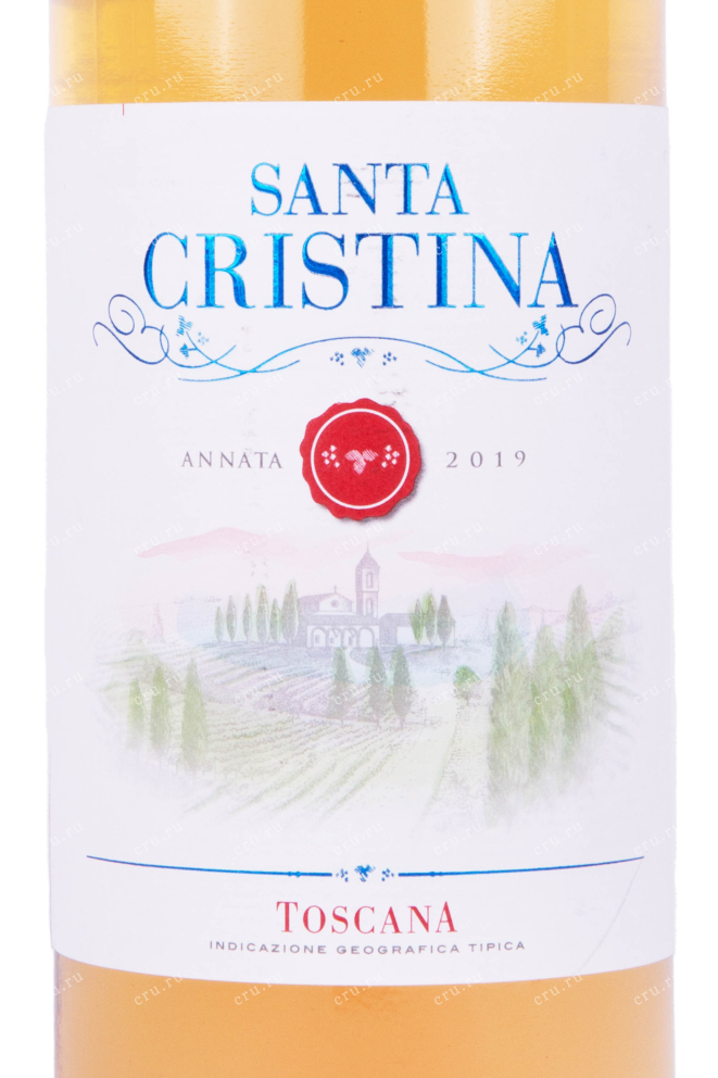Этикетка вина Санта Кристина Розато 2019 0.75