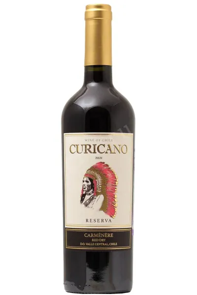 Вино Curicano Reserva Carmenere 2021 0.75 л