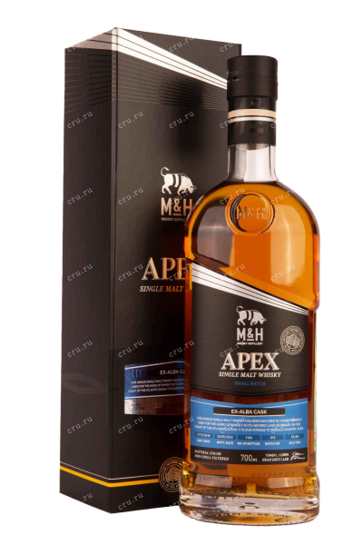 Виски M&H Apex ex-Alba Cask gift box  0.7 л