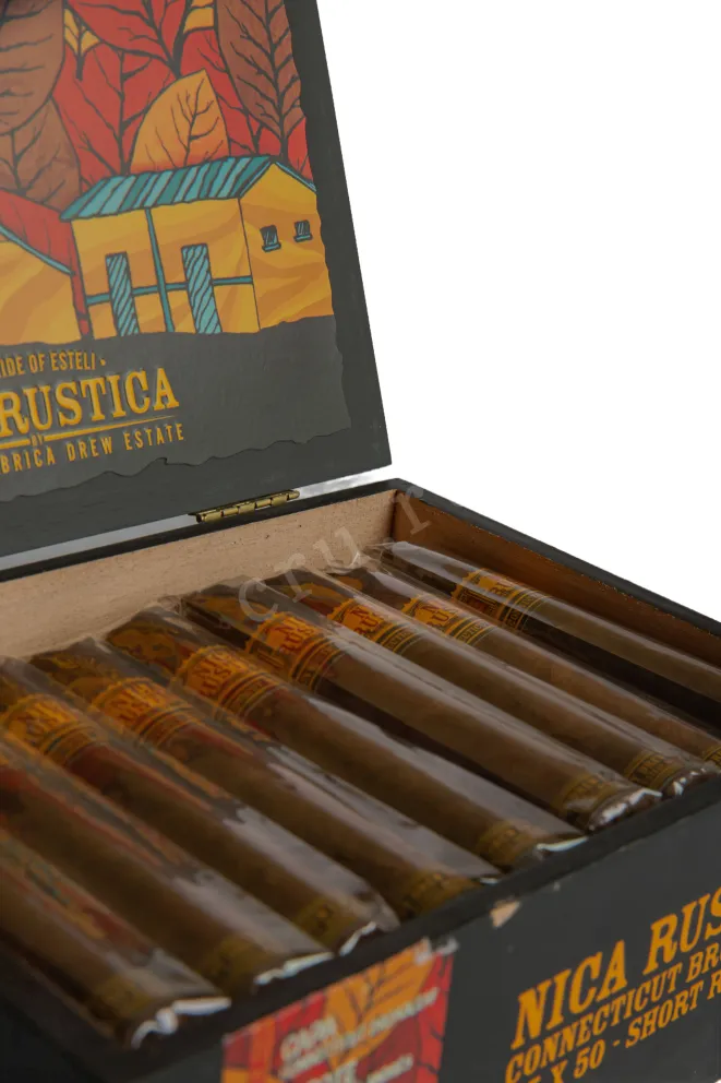 Сигары Nica Rustica Connecticut Broadleaf Short Robusto *25