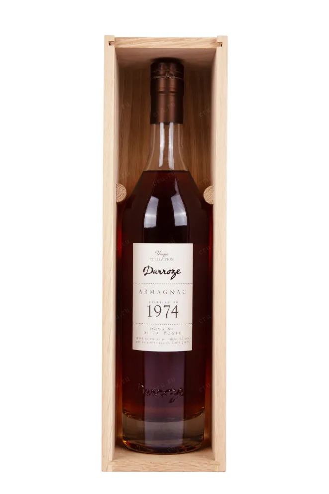 Арманьяк Darroze Bas-Armagnac Unique Collection 1974 0.7 в деревянной коробке