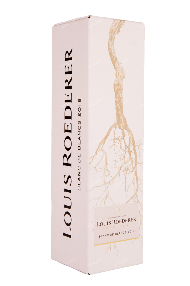 Подарочная коробка Louis Roederer Blanc de Blans Graphic 2015 0.75 л