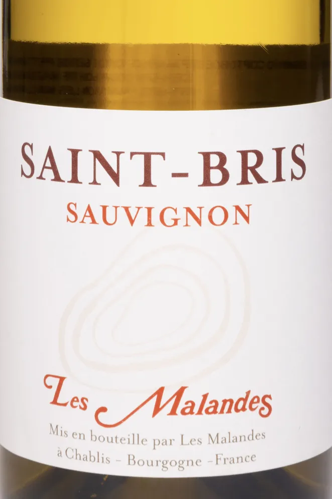 Этикетка Domaine des Malandes Sauvignon Saint-Bris AOC 2021 0.75 л