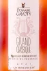 Этикетка Domaine Gavoty Grand Classique Rose Cotes de Provence AOP 2021