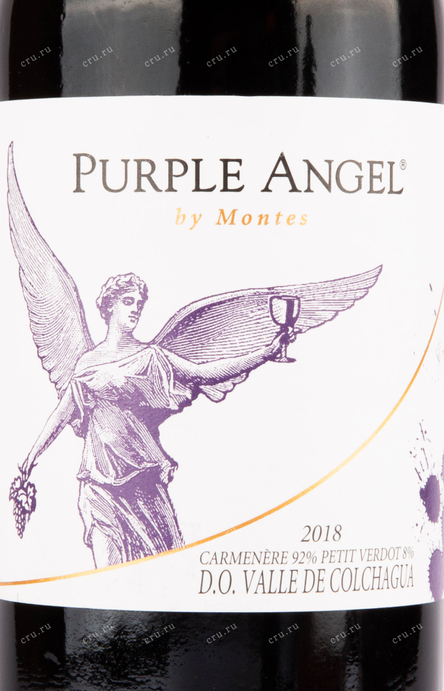 Вино Montes Purple Angel 2018 0.75 л