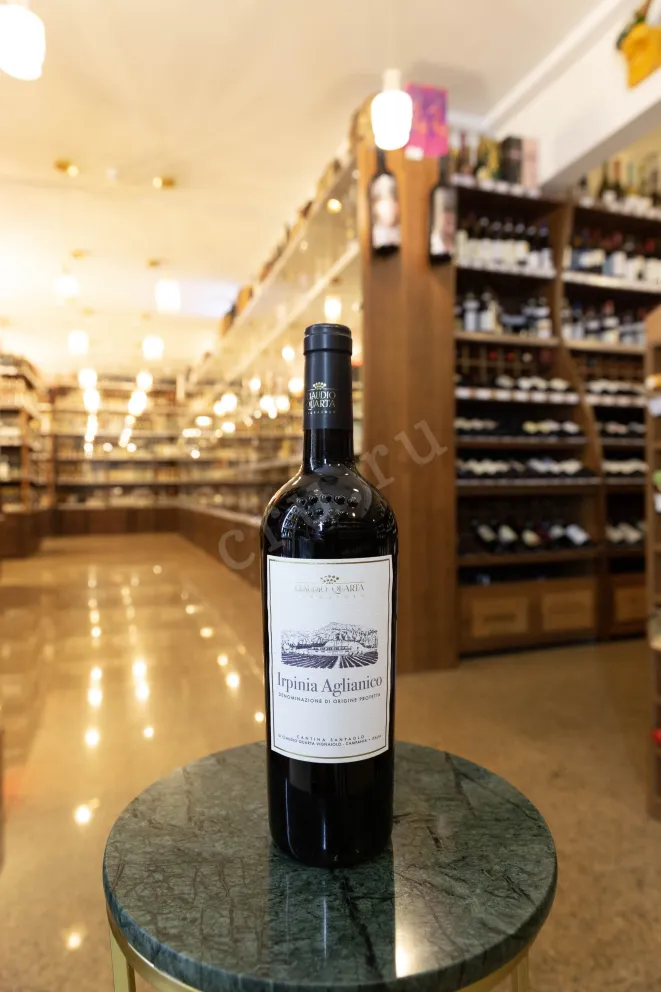 Вино Claudio Quart Irpinia Aglianico Rosso 2020 0.75 л