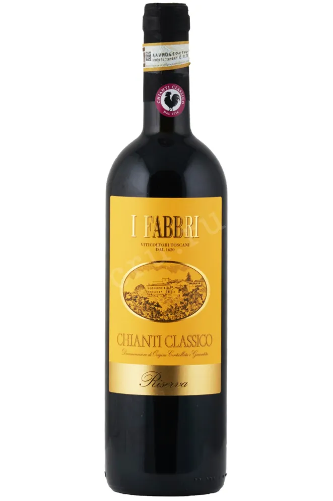 Вино I Fabbri Chianti Classico Riserva 2019 0.75 л