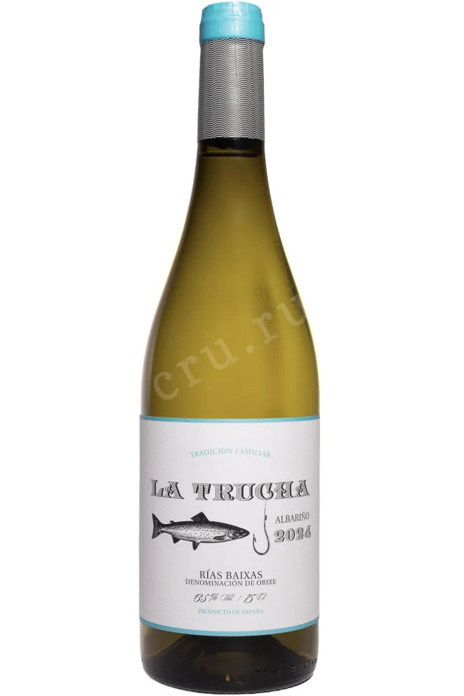 Вино La Trucha Albarino Rías Baixas 2024 0.75 л