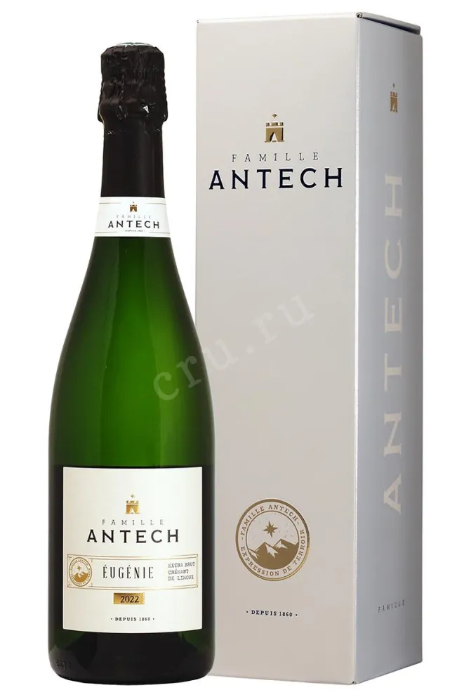 Игристое вино Maison Antech Eugenie Cremant De Limoux in gift box 2022 0.75 л