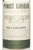 Этикетка Castellani Duca Sargento Pinot Grigio 2024 0.75 л