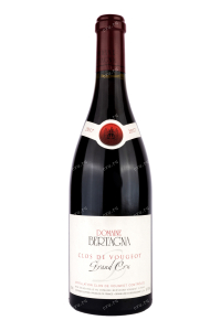 Вино Clos de Vougeot Grand Cru Domaine Bertagna 2017 0.75 л