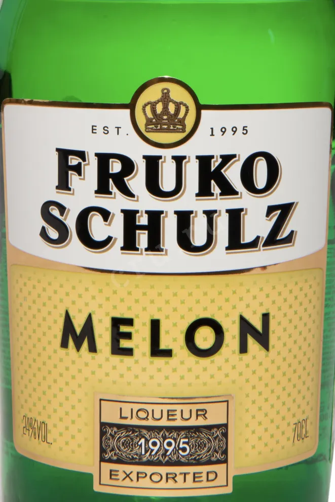 Этикетка Fruko Schulz Melon 0.7 л
