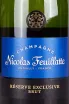 Этикетка Nicolas Feuillatte Reserve Exclusive Brut in gift box 2017 0.75 л