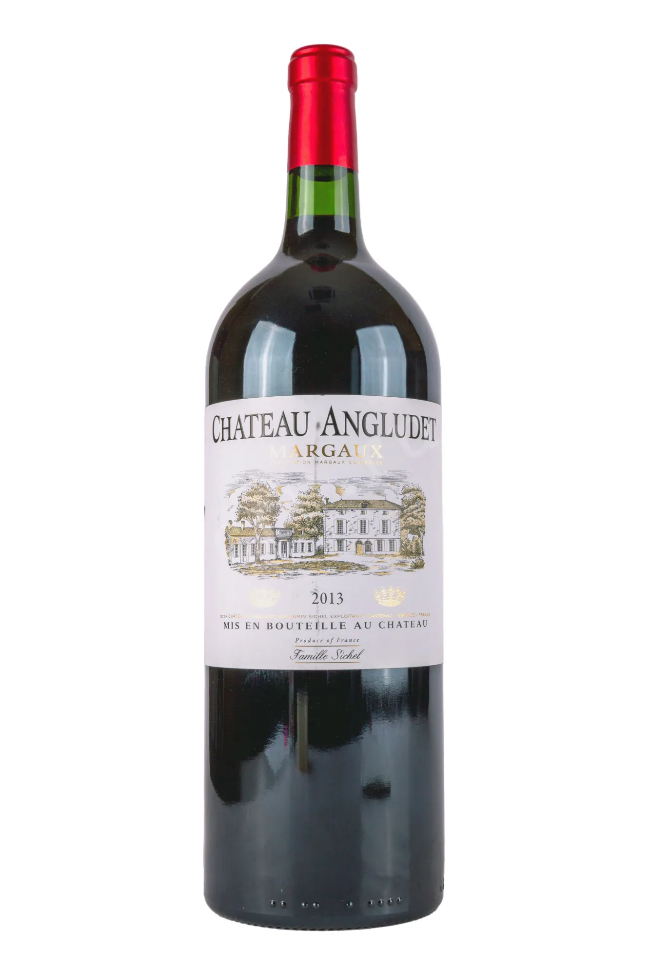 Фото — Вино Chateau Angludet Margaux 2013 1.5 л