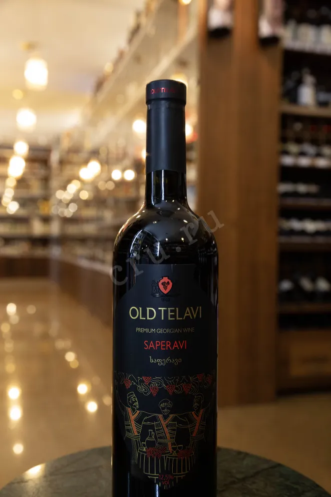 В магазине Крю Профи Saperavi Old Telavi 2020 0.75 л