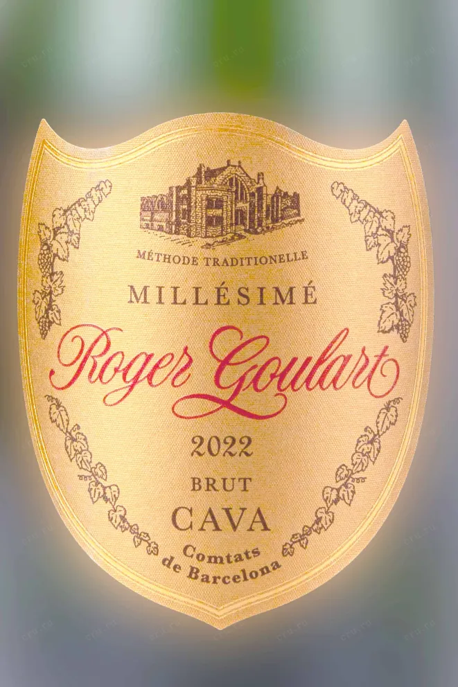 Этикетка Roger Goulart Millesime Brut 2022 0.75 л