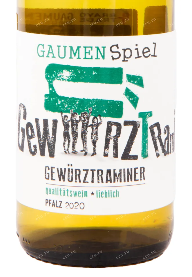 Вино Gaumen Spiel Gewurztraminer 2021 0.75 л