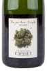 Этикетка игристого вина Marie Copinet Nos Pas Dans L'argile 0.75 л