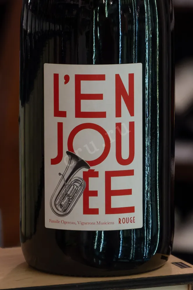 В магазине Крю Профи Domaine Ogereau L’Enjouée rouge 2023 0.75 л