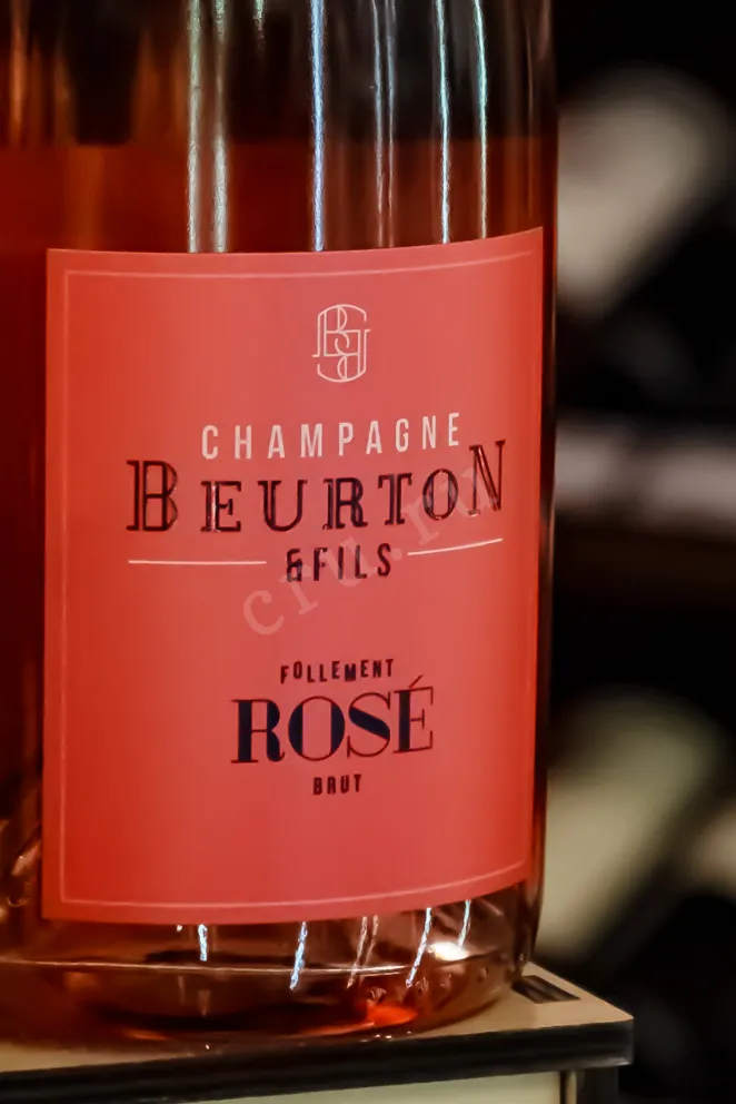 В магазине Крю Профи Beurton Fils Follement Rosé Brut 2021 0.75 л