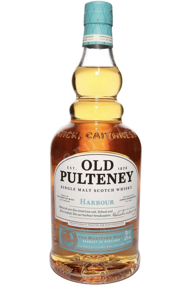 Бутылка Old Pulteney Harbour American Oak Matured in gift box 0.7 л
