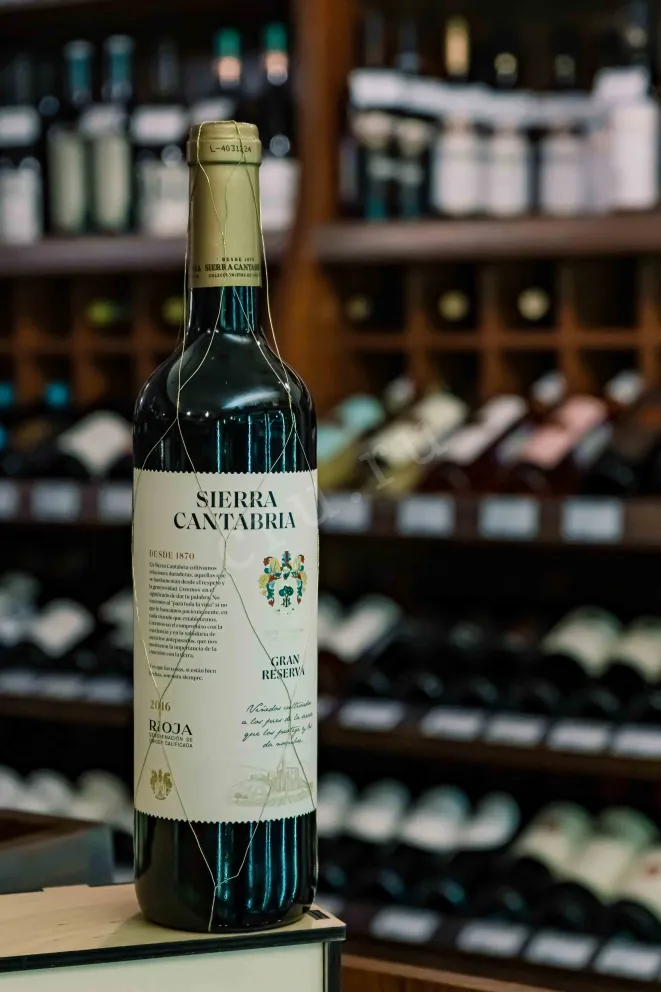 В магазине Крю Профи Sierra Cantabria Gran Reserva DOCa 2016 0.75 л