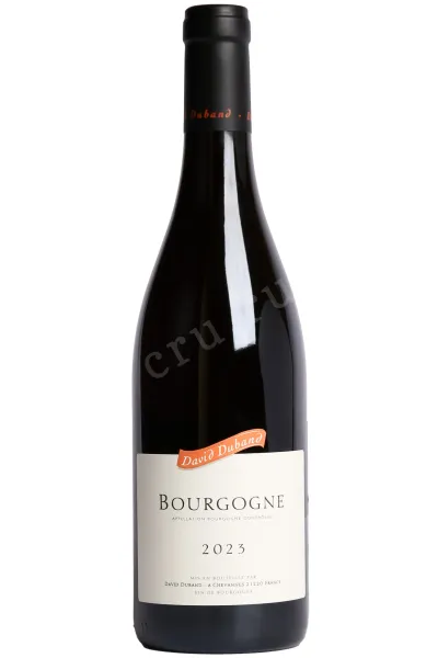 Вино David Duband Bourgogne 2023 0.75 л