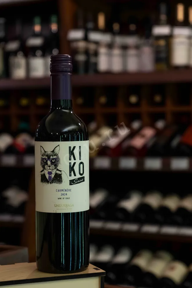 В магазине Крю Профи Undurraga Kiko Carmenere DO 2024 0.75 л