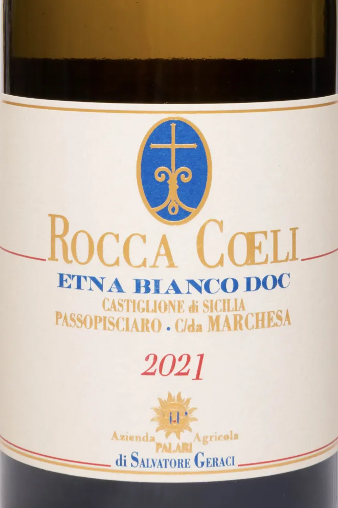 Этикетка Rocca Coeli Etna Bianco 2021 0.75 л