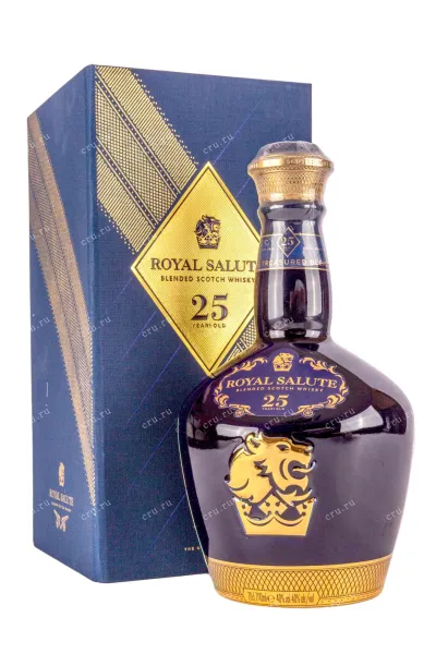Виски Chivas Royal Salute 25 Years Old The Treasured Blend gift box  0.7 л