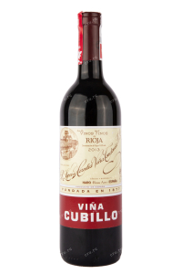 Вино Vina Cubillo Crianza Rioja DOC 2013 0.75 л
