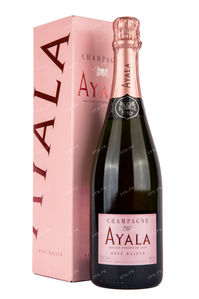 Шампанское Ayala Rose Majeur Brut  0.75 л