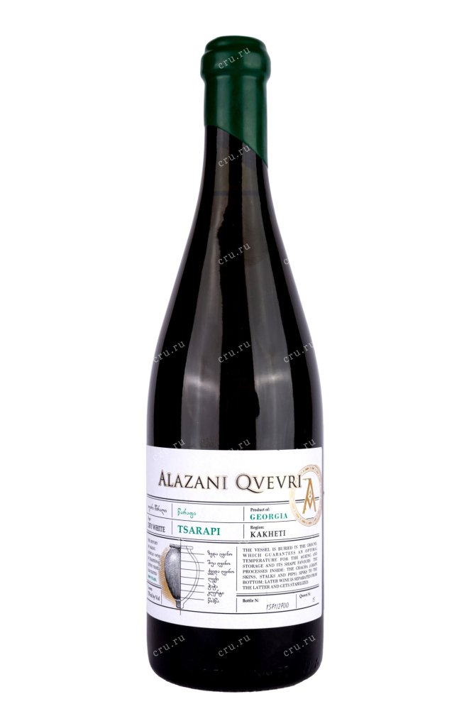 Вино Tsarapi Alazani Qvevri 2020 0.75 л