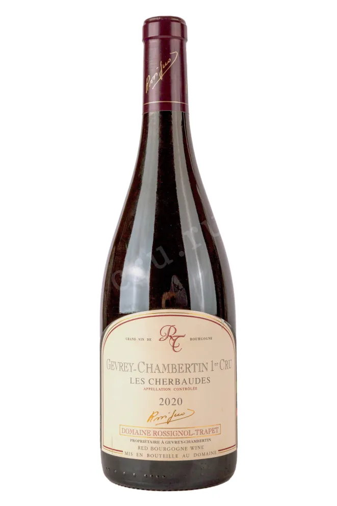 Вино Domaine Rossignol-Trapet Gevrey-Chambertin 1er Cru Les Cherbaudes 2020 0.75 л