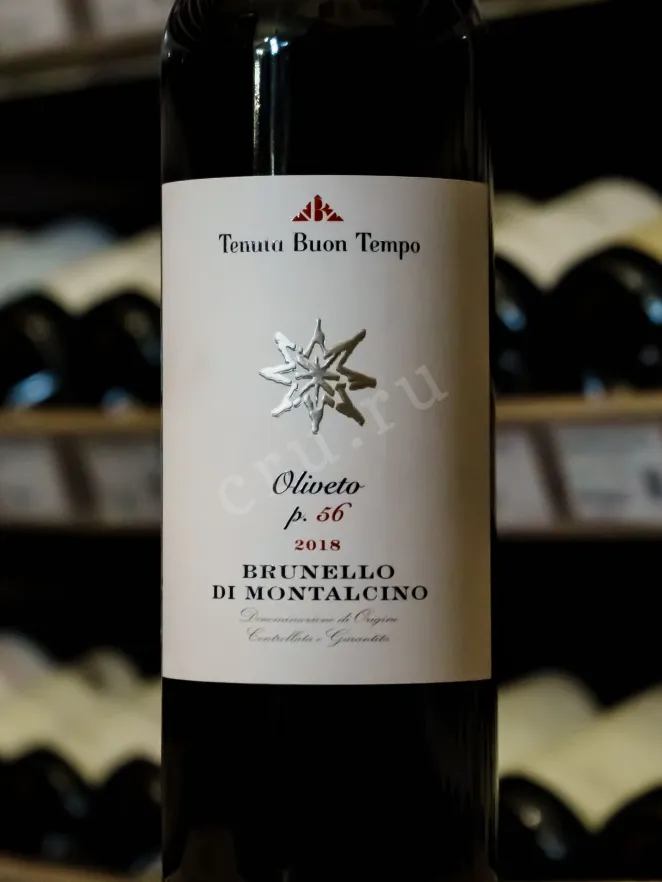 В магазине Крю Профи Tenuta Buon Tempo Brunello Di Montalcino p.56 DOCG 2018 0.75 л