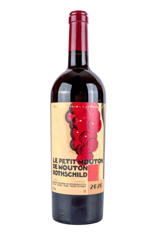 Вино Le Petit Mouton De Mouton Rothschild 2020 0.75 л