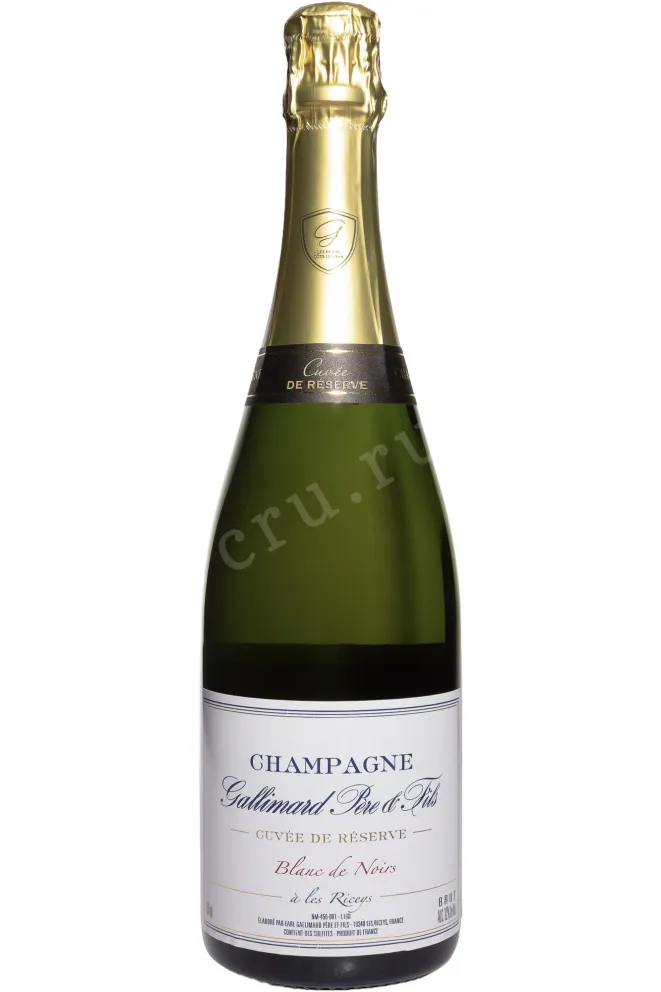 Шампанское Gallimard Pere et Fils Cuvee de Reserve 2023 0.75 л