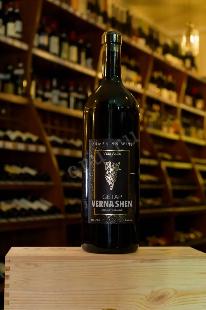 В магазине Крю Профи Getap Vernashen Red Medium-Dry in gift box 2022 3 л