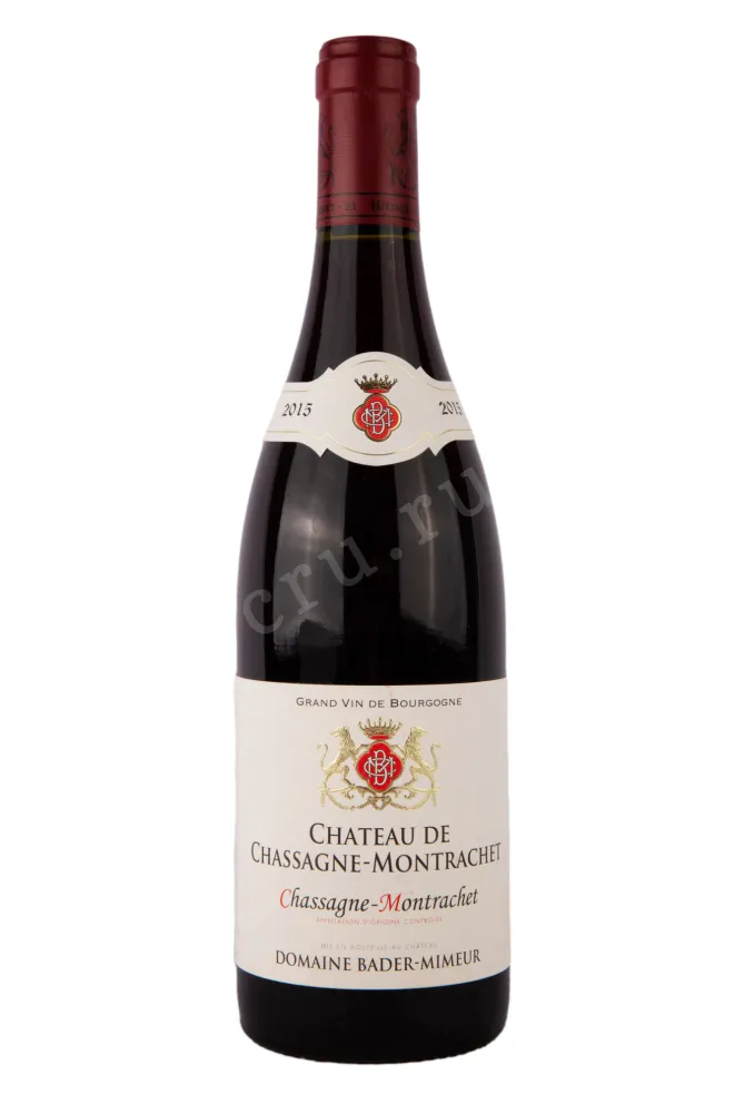 Вино Bader-Mimeur Chateau Chassagne-Montrachet 2015 0.75 л