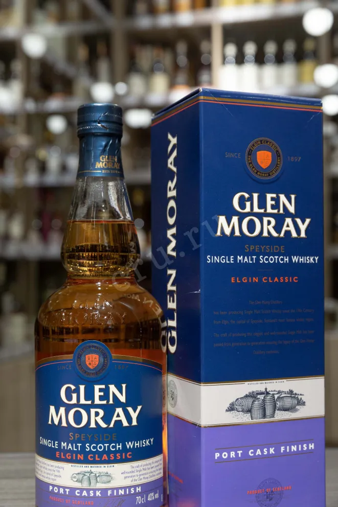 В магазине Крю Профи Glen Moray Elgin Classic Port Cask Finish 0.7 л