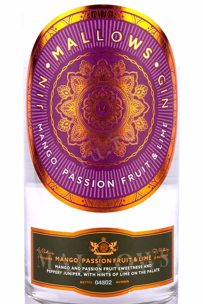 Джин Mallows Mango Passion fruit & Lime  0.7 л