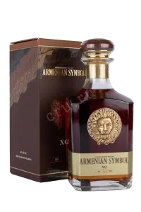 Коньяк Армянский Символ 12 лет в подарочной упаковке  0.7 л