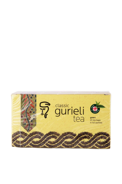 Чай Гуриели Классический зелёный пакетированный в конвертах 25 шт 50 г