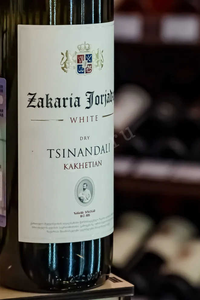 В магазине Крю Профи Zakaria Jorjadze Tsinandali 2019 0.75 л