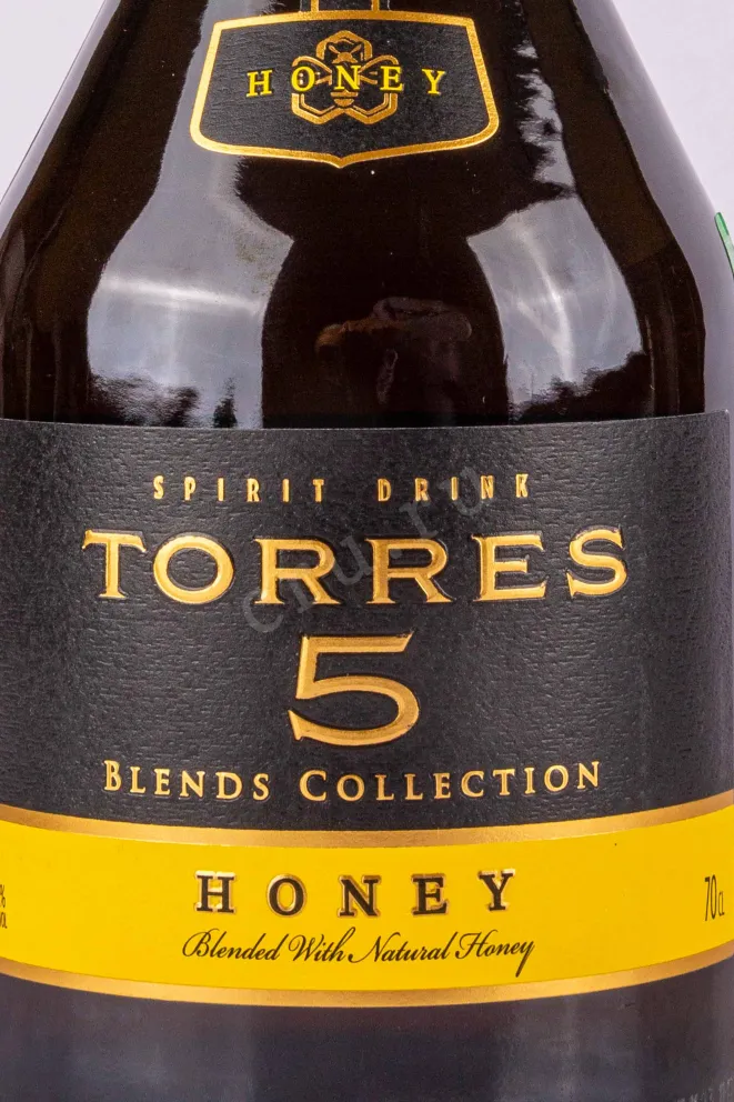 Этикетка Torres 5 Honey 0.7 л