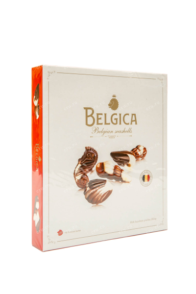 Конфеты Belgica Seashells with praline 190 г