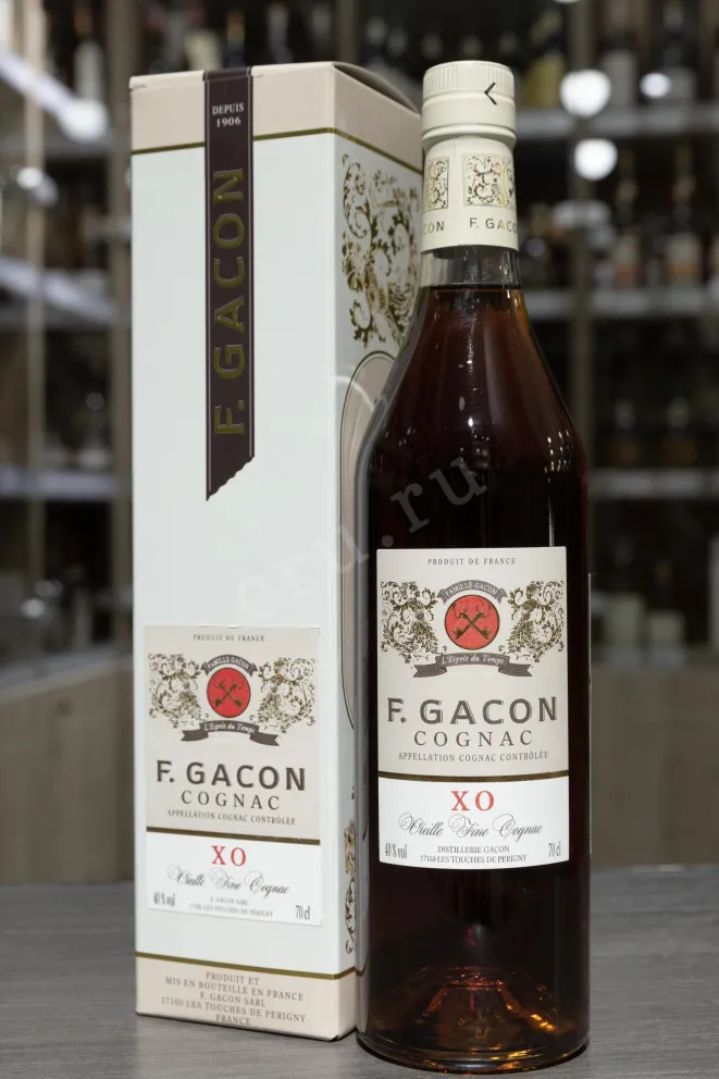 В магазине Крю Профи F.Gacon XO Vieille Fine gift box 0.7 л