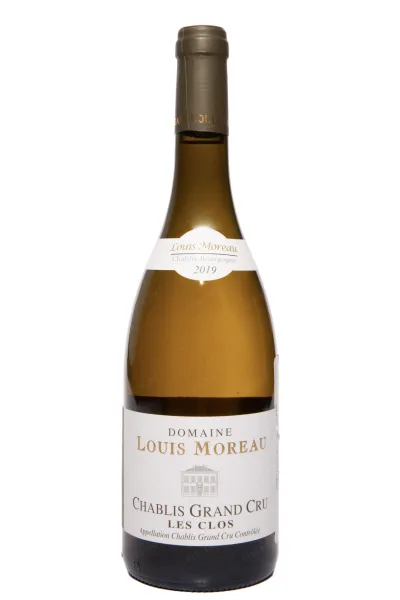 Вино Domaine Louis Moreau Chablis Grand Cru Les Clos AOC 2019 0.75 л