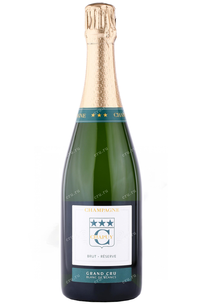 Шампанское Chapuy Carte Verde Brut Reserve Blanc de Blanc Cru NV  0.75 л