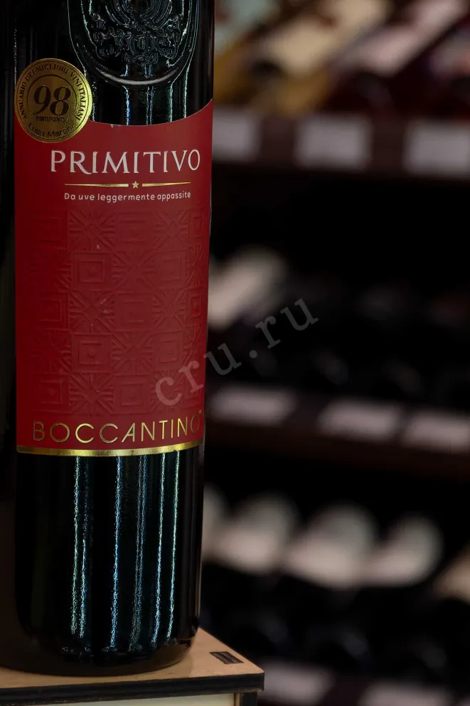 В магазине Крю Профи Boccantino Primitivo Appassito Salento 2024 0.75 л